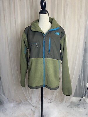 #ad Men’s North Face Jacket Khaki Green Size Medium $35.00