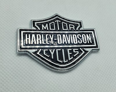 Harley Davidson 3D Small emblem Bar and Shield motorcycle sticker 3M $9.99