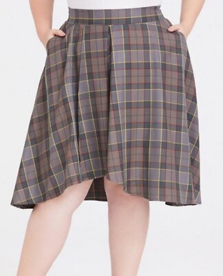 #ad Women’s Torrid Outlander Fraser Tartan Plaid Wrap Skirt Size 1 14 16 NWOT $78.95