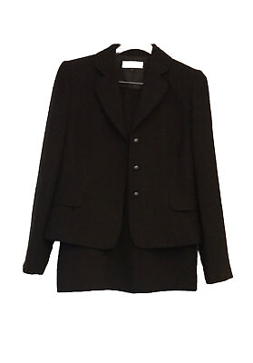 #ad Stresa ASL ladies black skirt suit size 10 $33.25