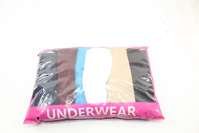 #ad Bikini Panties Seamless Hipster Underwear Nylon Spandex Multi Color 6 Pack XL 16 $8.95