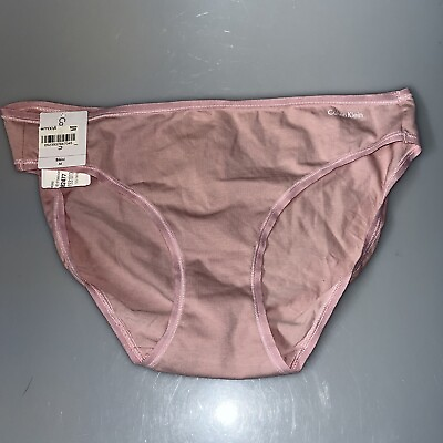 #ad Calvin Klein bikini panties pink size medium NWT $5.00