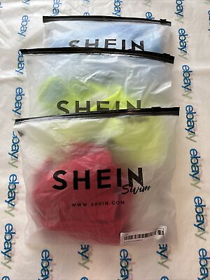 Shein Womens 3 Bikini Swimsuit Set Multicolor Size Small $33.99