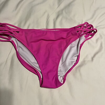 #ad pink bikini bottom large $12.00