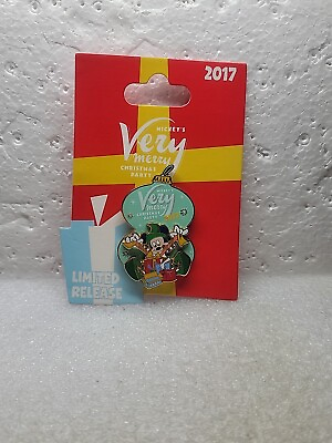 #ad Mickey’s Very Merry Christmas Party 2017 Limited Release Mickey Mouse Pin $15.99