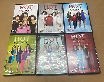 #ad Hot In Cleveland Seasons 1 6 Complete Series DVD Set Betty White TV Land $29.99