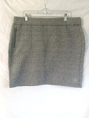 #ad Ladies Xlg Pull On Sweater Skirt Woolrich Pocket Hiking Gorpcore Smart Casual $23.00