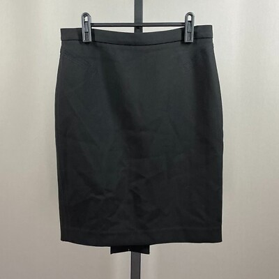 #ad NEW Ann Taylor Loft Black Pencil Skirt Womens 2 fitted cocktail $9.99