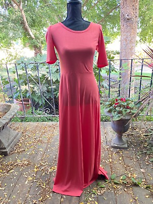 #ad LuLaRoe Ana Size Medium 8 10 Long Maxi Dress Modest Comfy Breathable $29.99