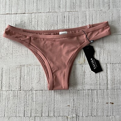 #ad Tavik Ali Mini Bikini Bottom size XS NWT Peach Mauve $12.33