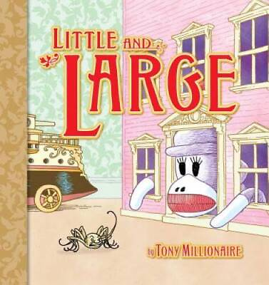 #ad Little Large Sock Monkey Graphic Novels Hardcover GOOD $4.84