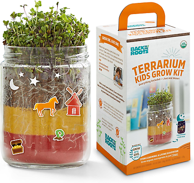 #ad #ad Organic Kids Terrarium Grow Kit Easy To Use DIY Set for All Ages Small $6.23