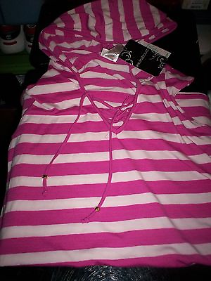 #ad NWT WEARABOUTS Swimsuit Beach Cover Up Bathing Cruise Poolside PINK SMALL $14.39
