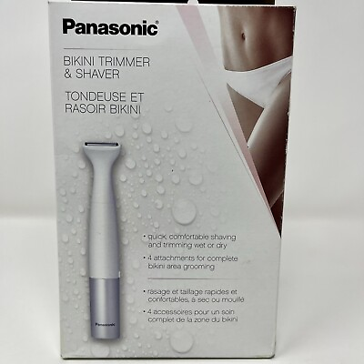 #ad Panasonic Bikini Trimmer Waterproof Shaver and Trimmer Foil Shaver for Easy $22.97