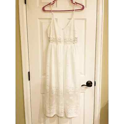 Forever 21 sleeveless lace maxi dress $20.00