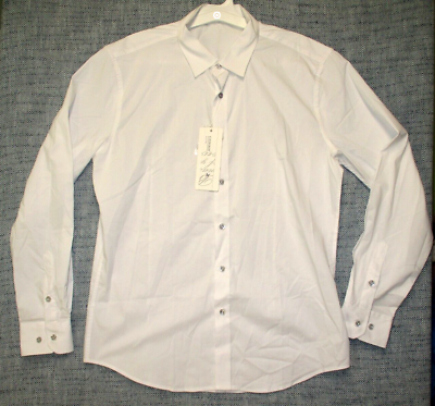 #ad COOFANDY Men#x27;s Luxury Dress Shirt Long Sleeve Prom Wedding Party Shiny Button Do $39.99