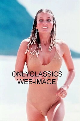#ad SEXY BO DEREK quot;10quot; JOGGING REVEALING SWIMSUIT 4x6 PHOTO OCEAN PINUP CHEESECAKE $7.99