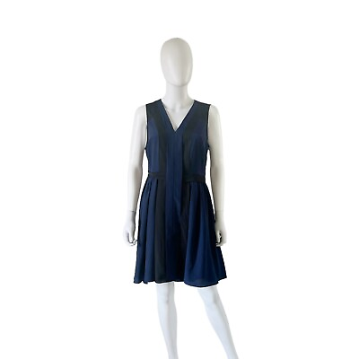 #ad Crosby by Mollie Burch Navy and Black Cocktail Dress Size 10 $60.00