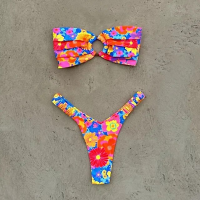 #ad Micro Bikini Push up Women Swimsuits 2023 Sexy Female Swimwear Brazilian Bikini $40.36