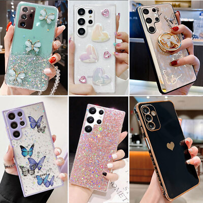 #ad Shockproof Bling Cute Cover for Samsung Galaxy A55 A15 A14 A13 A54 5G Case $8.98