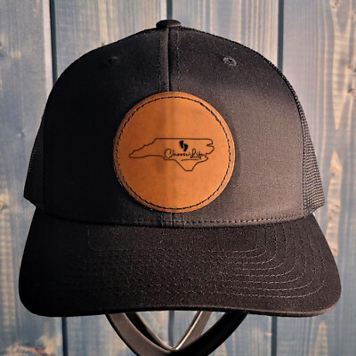 #ad North Carolina Leather Patch Hat Pro Life Hat $25.00