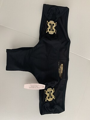 #ad New VS bikini size S with gold embellishments $25.00