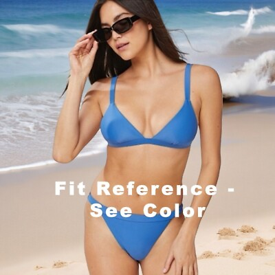 #ad Andie Swim The Caicos Bikini Top Bottom In Color Plum Size Large $20.00