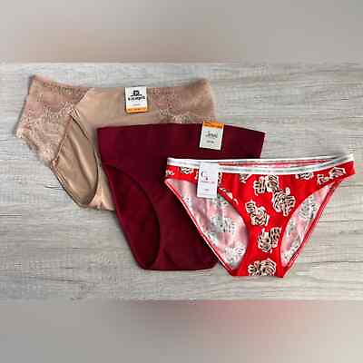 #ad Set of 3 Women’s Bikini Panties $20.40