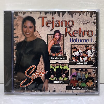 #ad Tejano Retro Volume 1 Selena CD Compilation NEW SEALED Fast Shipping $9.00