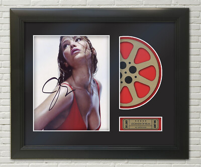 #ad #ad Jennifer Lawrence Reproduction Signature Photo Hollywood Movie Reel Display $149.95