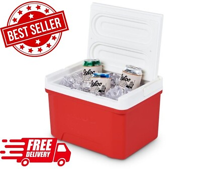9 Qt Laguna ICE Chest Cooler Small Camping Picnic Sport Drink Outdoor Party Red $18.93