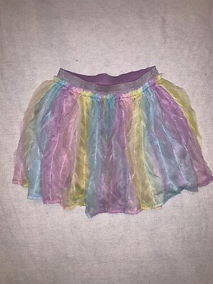Garanimals 365 Kids Girls Pull On Skirt TuTu Size 5 Multi Color Pre owned $8.50