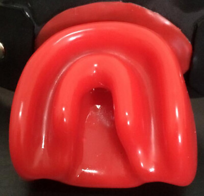 Red Teeth for mask diy one piece moulded no glue $15.99
