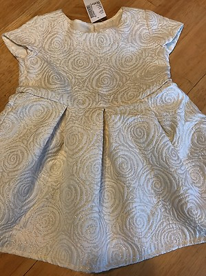 #ad Beautiful Party Dress Size 18 24 Mon. The Children#x27;s Place NWT. cream gold. $14.99