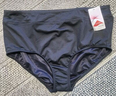 #ad NWT Lands End Women#x27;s Plus Chlorine Resistant High Waisted Bikini Bottoms 16W $19.99