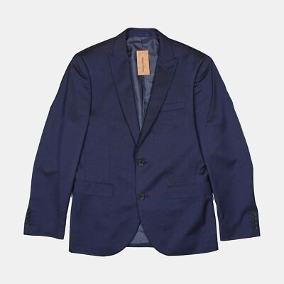 #ad Next Suit Blazer Size M Mens Navy Polyester GBP 15.00