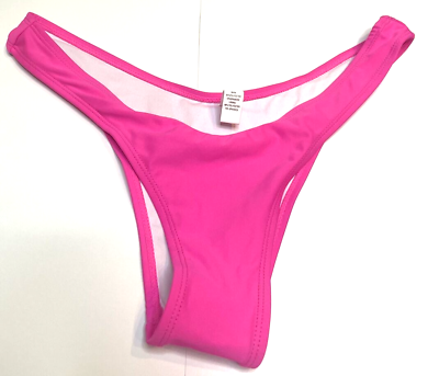 #ad Women’s pink bikini bottom only size large $30.00