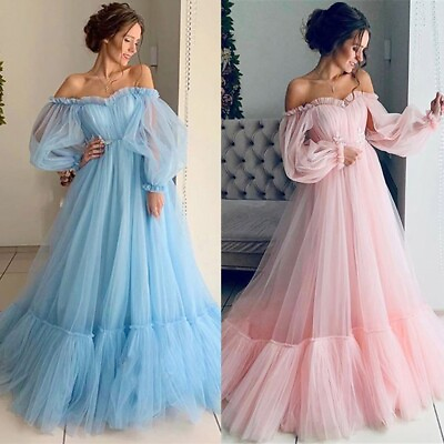 #ad Women#x27;s Cute Solid Color Long Winter Cocktail Dresses for Women Evening Party $24.32