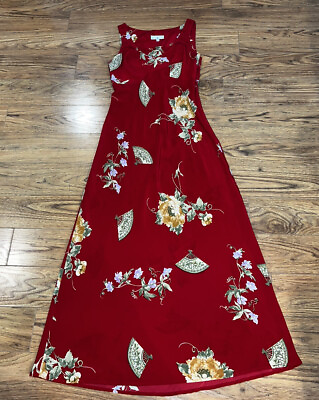 Rampage Vintage Floral Maxi Dress Spring Summer Size 7 90s $36.00