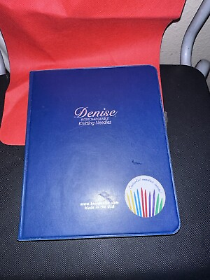 #ad Primary Colored Denise Interchangeable Knitting Needles Kit Missing One Piece. $40.00