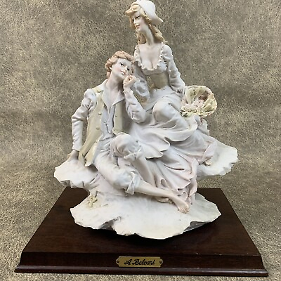 #ad Vintage A.Belcari Capodimonte Dear Arnart Young Couple Figurine $69.97