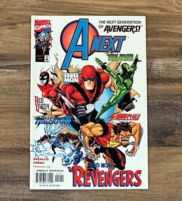 #ad A Next #1 Generation Avengers 1998 Marvel Comics 1st App Stinger Cassie Lang $12.00