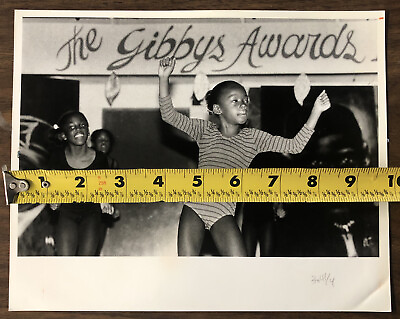 Original Vintage Photo 1984 Miami Florida Kids Dancing Skit The Gibby Awards $16.99