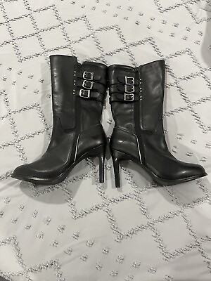 women’s Harley Boots With High Heel size 8.5 new $89.00