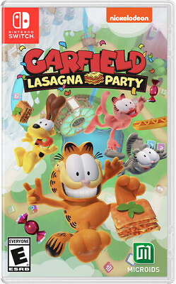 Garfield Lasagna Party for Nintendo Switch New Video Game $36.75
