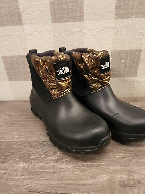 #ad #ad The North Face Yukiona Primaloft Cooper Puffer Black Waterproof Boots Size 10 ✅️ $89.99