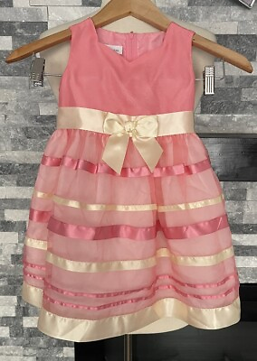 #ad Bonnie Jean Girls Dress Size 4 Summer $24.00