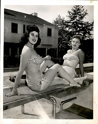 LG936 1948 Original Wide World Photo KIPPEE VALEN GLORIA GABLE Swimsuit Models $20.00