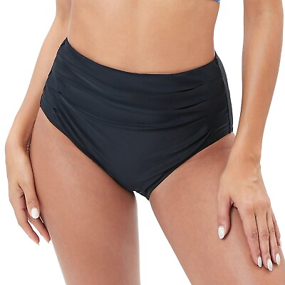 #ad #ad Women High Waisted Bikini Bottoms High Cut Swim High Waist Swim Bottoms Brief $12.39