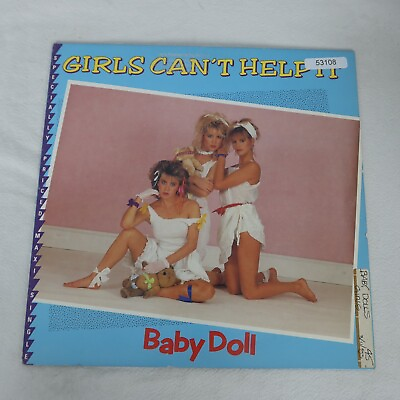 #ad Girls Cant Help It Baby Doll PROMO SINGLE Vinyl Record Album $4.62